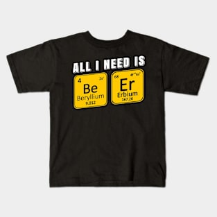 Chemist elements Chemistry Science Kids T-Shirt